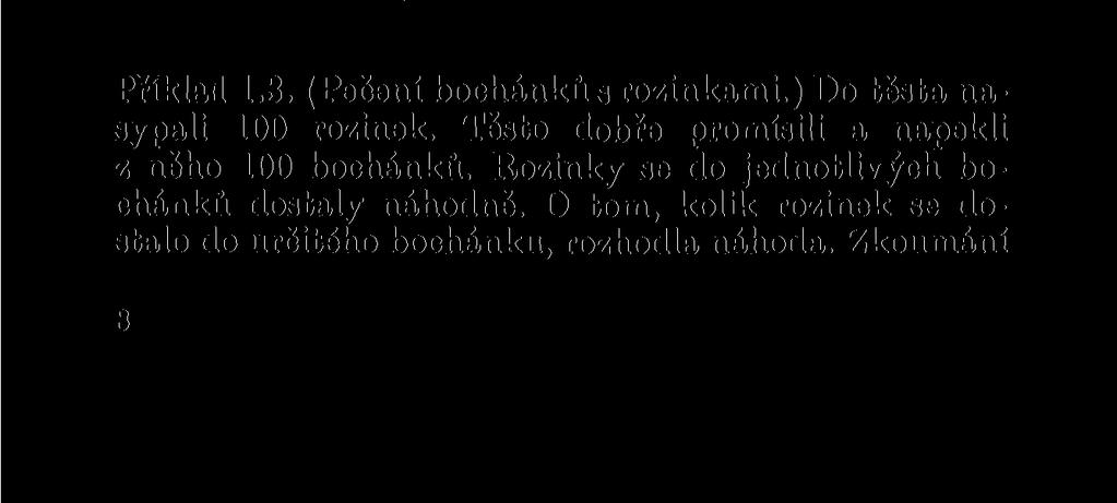 tažená koule se vždy vracela zpět do urny, šlo by o náhodný výběr 3 vracením. Přístroj pro tah koulí, který známe z obr. 1.