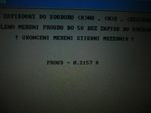 měření