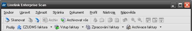 4 Skenování faktur 4.1 Příprava faktur před skenováním Před skenováním je nutné připravit faktury následujícím způsobem: - zajistit volné listy (odstranit kancelářské svorky, rozešít faktury, atd.