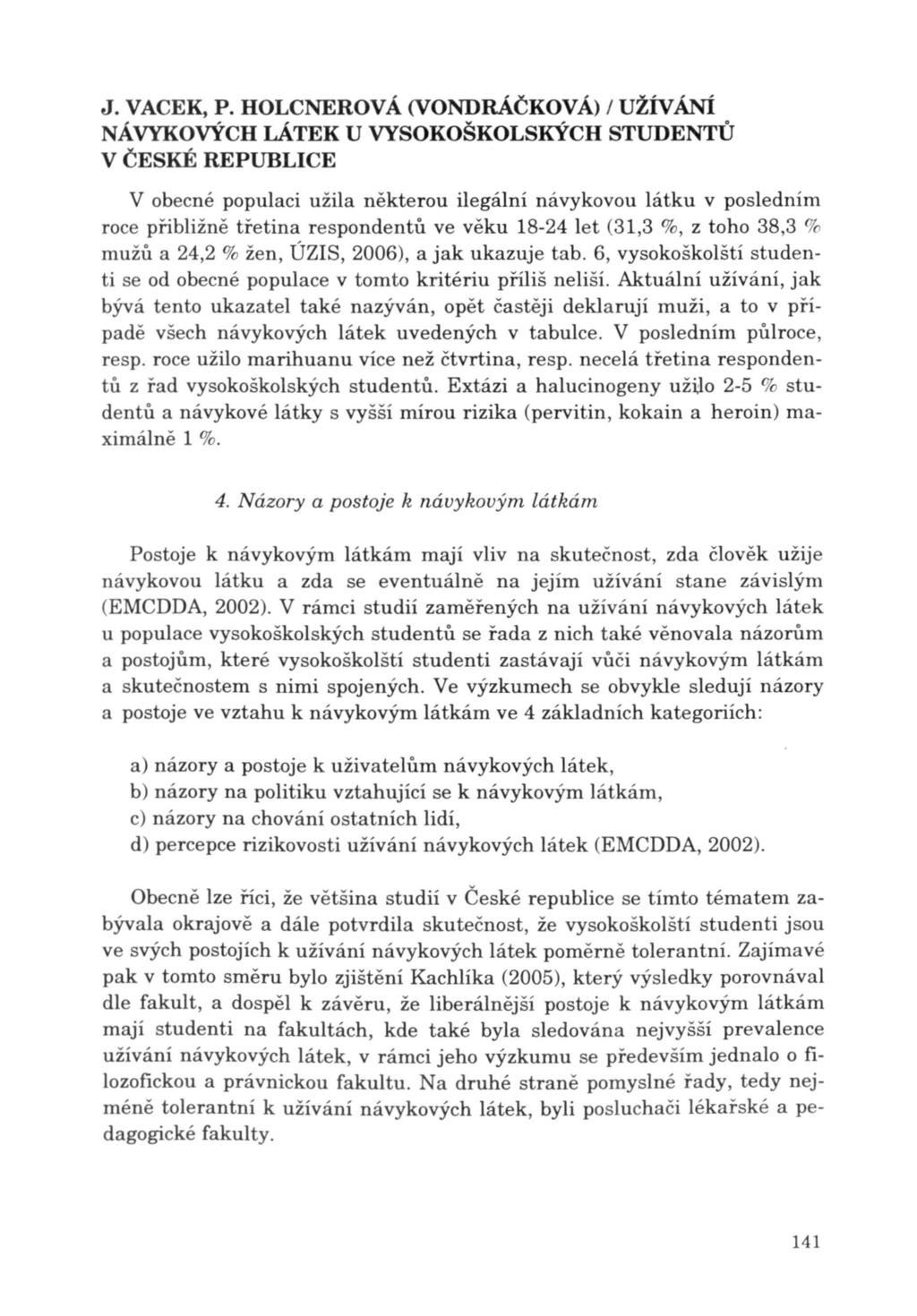 J. VACEK, P.