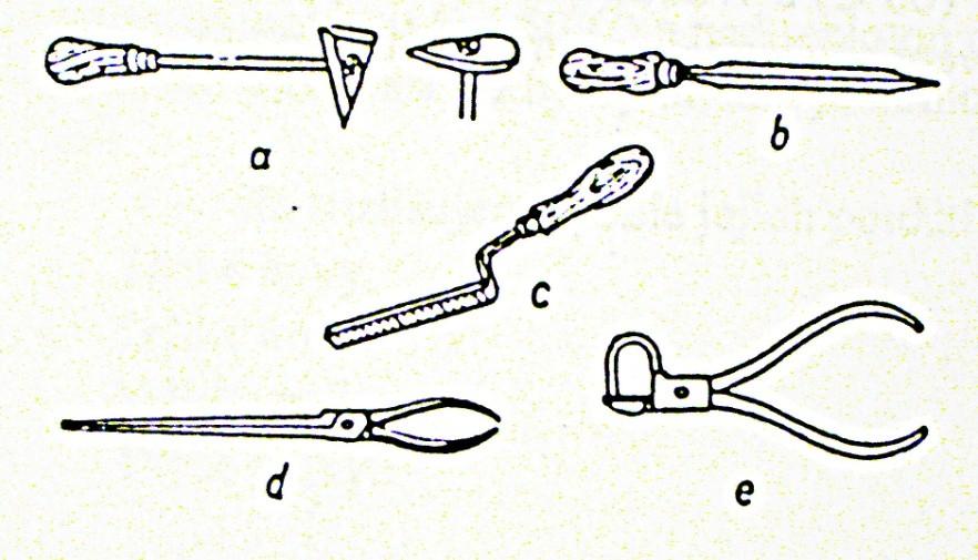 pájení 1) P. 2) P. 3) T 4) M. 2.1.2 Napiš správně název nástrojů?