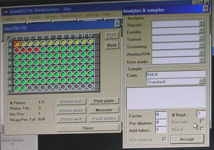 DELFIA praktické provedení Diagnostický set - mikrotitrační destičky,