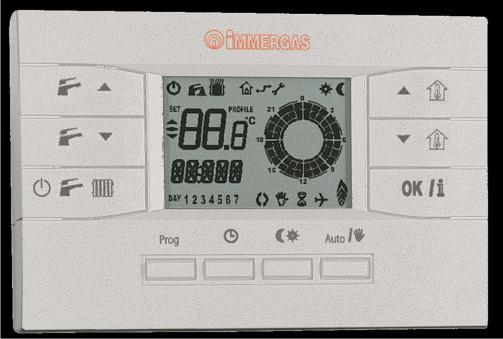 Řídící jednotka CRD Řídící jednotka CRD (objednací kód 3.016362) CRD je programovatelný modulační termostat ⁱ a ovládací panel kotle v jednom.