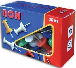 Conmetron špendlíky na nástěnku barevný mix 09060 0 ks
