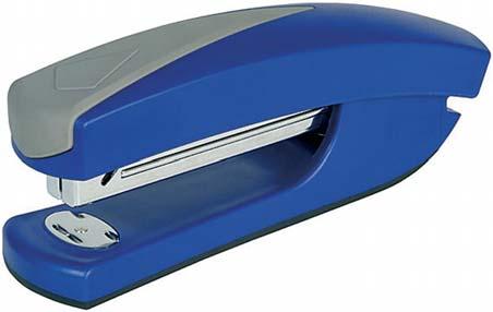 kancelářský sešívač s technologií flat-clinch ( = ploché sešívání) a kovovým zásobníkem s