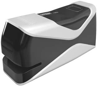 černá 689, 02450 20 EX / černá 1060, DNY Kancelářský sešívač Leitz WOW 5566 kompaktní přenosná elektrická sešívačka Nexxt pro vždy perfektní sešití,