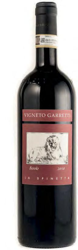 BAROLO CAMPÉ DOCG intenzivní rubínově červená výrazná vůně kandovaných fialek, ostružin a čokolády, chuť je silná a svůdná s aromatem červeného ovoce, nesmírně dloho přetrvávající a dovedená k