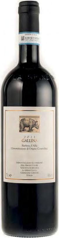textury této velmi jemné a elegantní Barbery 100 % Barbera ruční sklizeň, konec září / začátek října 100 % Barbera ruční sklizeň, konec září / začátek října La Spinetta / Piemonte malolaktická