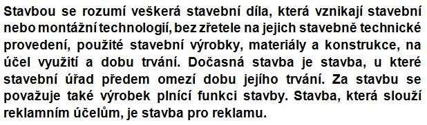 1 stanovuje mimo jiné tyto základní pojmy: Praha 15. 6.