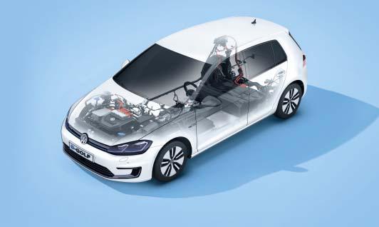 01 01 Elektromotor spotřebuje pouhých 12,7 kwh energie na 100 km. Nový e-golf je tak nejúspornějším elektromobilem ve své třídě.