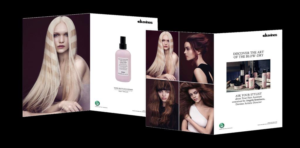 SAMOSTOJÍCÍ OBOUSTRANNÝ POSTER YOUR HAIR ASSISTANT A3498 Oboustranný poster s vizuály