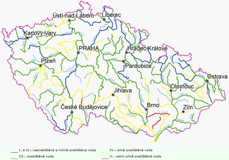 2.6. Voda Území Libereckého kraje je velmi bohaté na povrchové a podzemní vody. V minulosti došlo ke škodám v kvalitě vod.