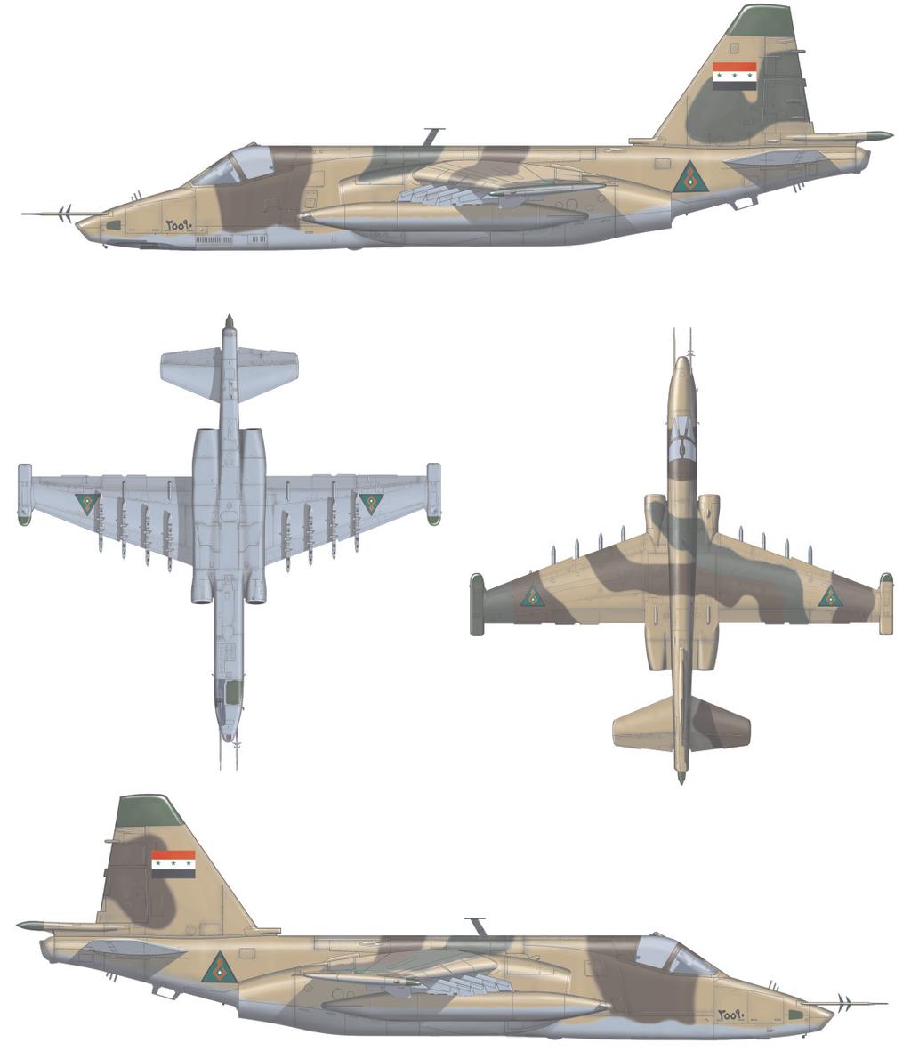 F Su-25K, No. 3009, Iraqi Air Force Iraq was one of the foreign operators of the Frogfoot.