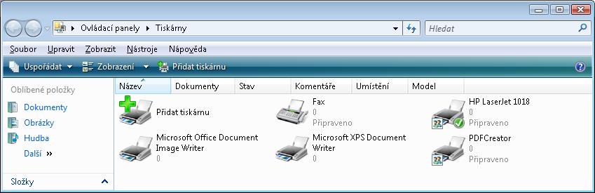 Převod finální práce do PDF formátu PDF - Portable Document Format, vhodné zejména pro tisk.