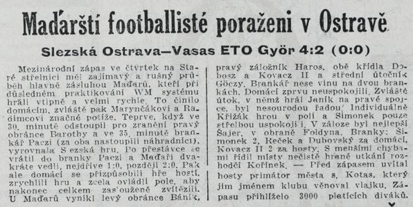 utkání Baníku Ostrava s ÚDA