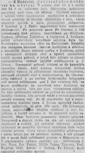 Úřední oznámení o povýšení v Zemském zákoníku z roku 1897.