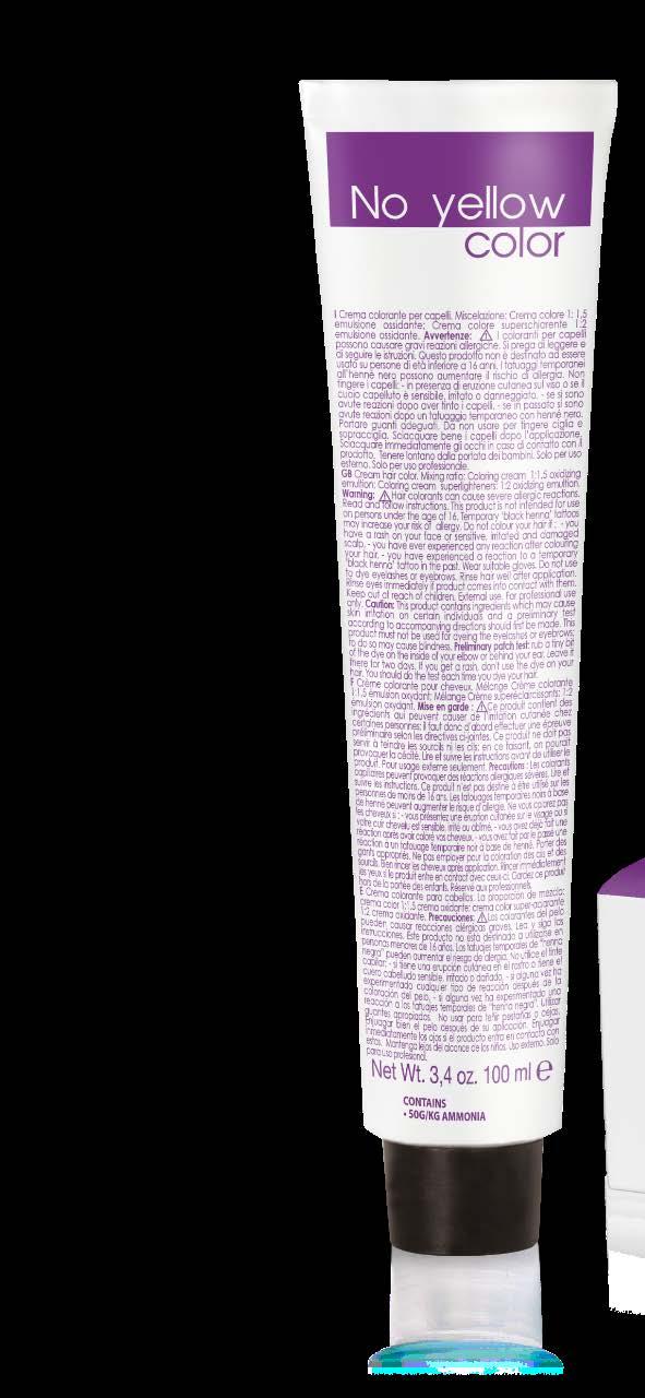 TECHNICKÝ LIST ŘADA LEDOVÁ BLOND Série blond barev se studeně ledovým efektem, který zesvětluje a ukládá pigment, čímž neutralizuje teplé odlesky přírodních vlasů.