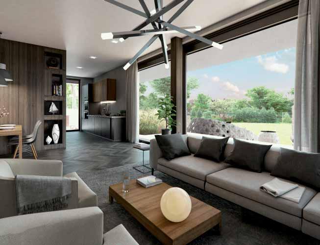 epravo.cz lifestyle 88 m 2 až 199 m 2 disponuje terasou, zahradou nebo velkou lodžií. Poslední dvě patra zabírají penthousy se střešními terasami řešené jako mezonety.