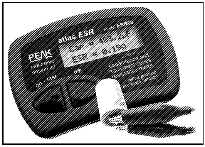 Atlas ESR Měřič kapacit a ESR