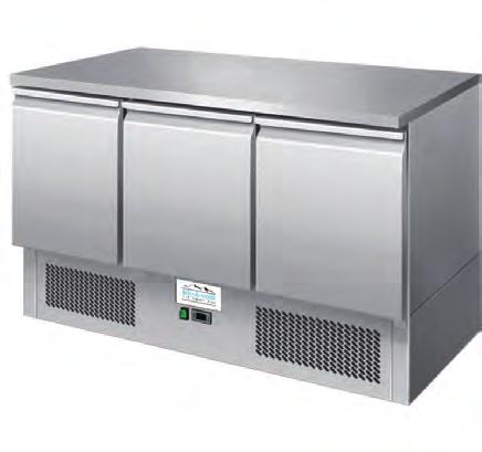 Automatické odmrazování. Rozměr zásuvky: GN 1/1-150 mm. Rozměry(Š x H x V): 900 x 700 x 850 mm. Hmotnost: 85 kg.
