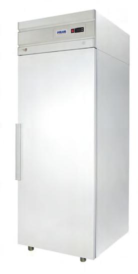 CHLADNIČKY A MRAZNIČKY také pro přepravku do 60 x 50 cm Chladnička / mraznička s plnými dveřmi GN 2/1 469 l Lednice o čistém objemu 476 litrů a mrazák o čistém objemu 469 litrů, plné dveře, provedení