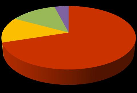 záněty 13% jiné 13% zhoubný nádor 4% dysplazie 70% Graf 1: Rozložení diagnóz onemocnění děložního