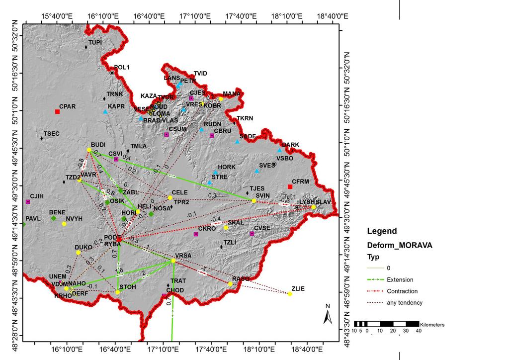 Geodynamická síť MORAVA