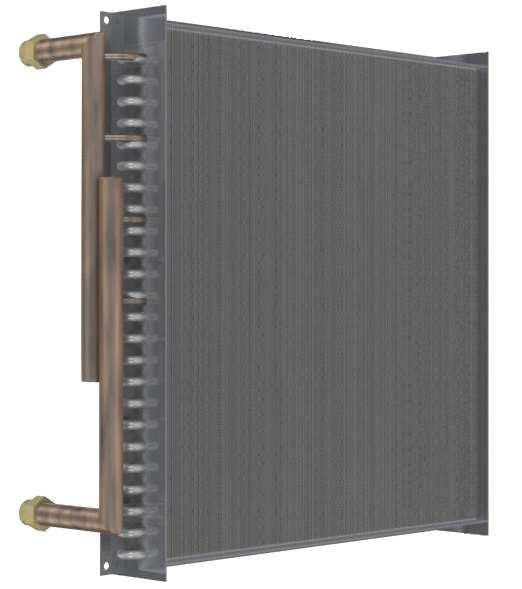 3. CONSTRUCTION SANDARA KONSTRUKCE KONŠTRUKCIA 3 Heat exchanger is made of copper tubes overlaid with aluminium lamellas of adequately chosen shape and spacing.