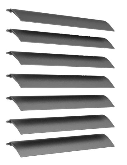 The LEO FL 30 heater is equipped with a single-row heat exchanger, LEO FL 50 is equipped with a two-row heat exchanger. Maximum parameters of the supply water: 95ºC 1.6MPa.