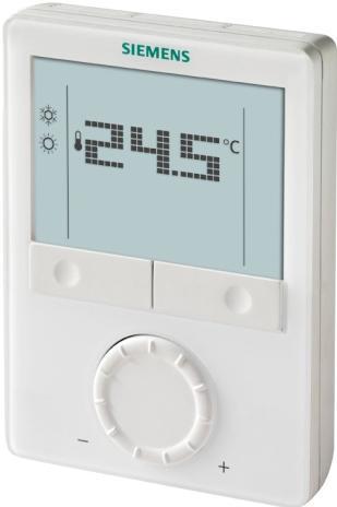 s Regulátor prostorové teploty s komunikací KNX RDG400KN Základní