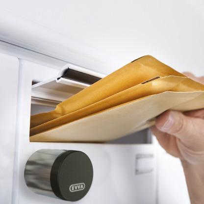 Cylindrická vložka AirKey se závorou Použitím v poštovních schránkách nebo skříňkách s