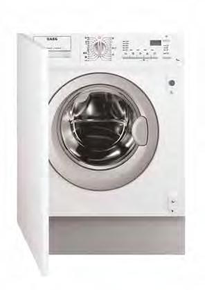 Pračka se sušičkou L61470WDBI Typ: pračka se sušičkou pro plně integrovanou instalaci v kuchyni Maximální náplň praní (kg): 7 Maximální náplň sušení: (kg): 4 Maximální rychlost odstřeďování (ot.
