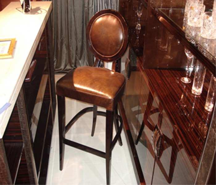cabinet 861BCHK Barová židle kůže ks 17