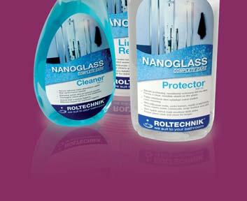 bezvadný vzhled. Nanoglass je unikátní povrchová ochrana pro sklo a glazovanou keramiku, která zabraňuje usazování nečistot všeho druhu včetně vodního kamene a mastnoty.