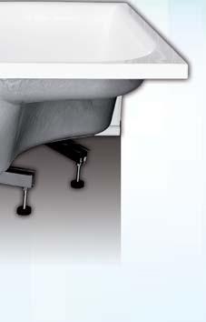 nožičkami a panelem) čtvrtkruhová sprchová vanička hluboká vyztužená technologií GREENSIR TP rozměr (mm)
