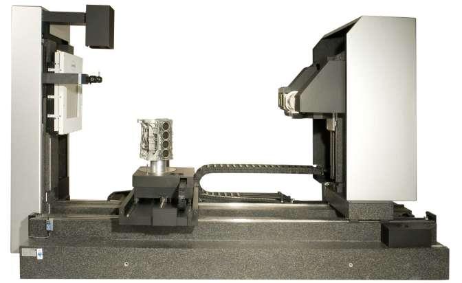 Počítačová Tomografie Werth Werth TomoScope HV 800 s rentgenovým zdrojem 450 kv detektor tactile or optical sensor Zdroj rentgenu