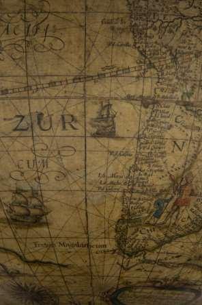 oceánů zhotovený roku 1602 G. J.