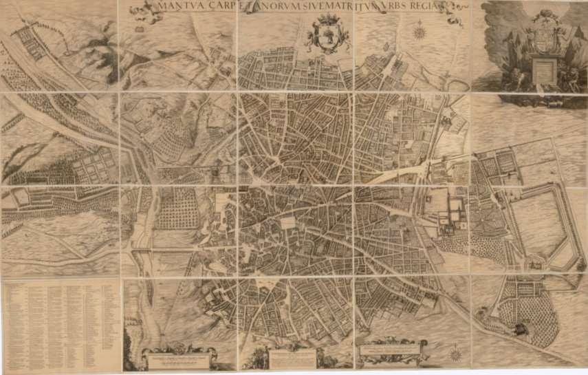 Topographia de la villa de Madrid Topografie města Madridu Teixeira Albernaz, Pedro (1595 1662)