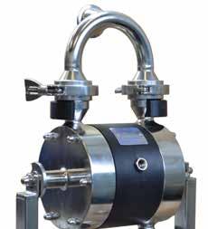 Klapkové ventily (pouze u sanitárního čerpadla) Klapkové ventily se používají při čerpání kapalin obsahujících velké