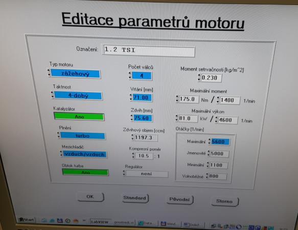 Dále bylo na výfuk vozidla nasazeno odsávání výfukových plynů a před motorový