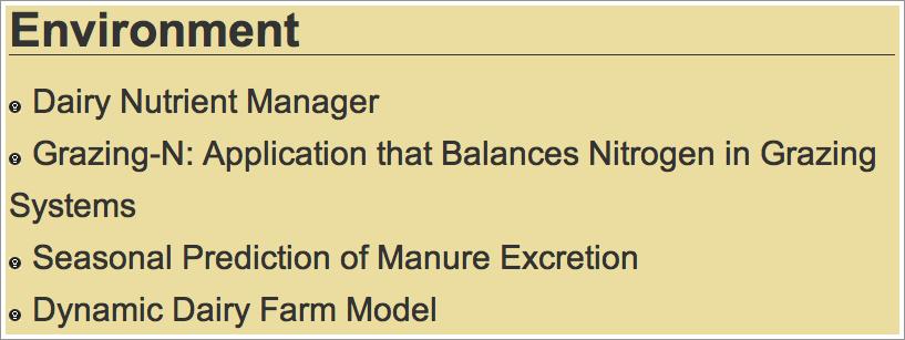 Web-based decision support tools!