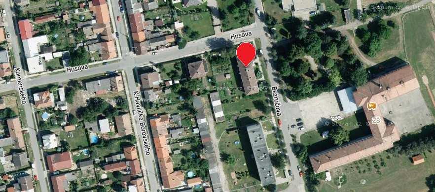 Objekt: Vlastník/stavebník: Bytový dům, Bezručova 732, Městec Králové Společenství pro dům č.p. 732 v Městci Králové Situace. Zdroj: www.mapy.cz. Fotodokumentace.