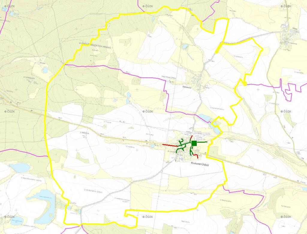 (karta obce: CZ41_43_1) E. KANALIZACE A ČOV E.1 ZÁKLADNÍ ÚDAJE Základní parametry: Ozn.: Jednotky: Rok: 22 25 21 215 Počet všech obyv. napoj. na kanal. Nk obyvatel 298 3 35 372 Počet obyv.