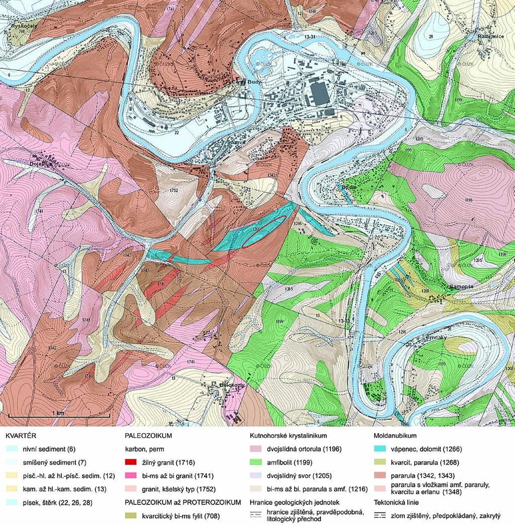 Bull Mineral Petrolog 26, 2, 2018. ISSN 2570-7337 (print); 2570-7345 (online) 227 Geomorfologie a geologie Bílý kámen se nachází ve výšce 420-450 m 