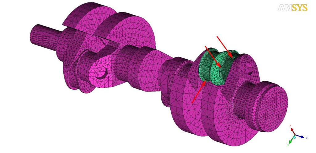 9 PEVNOSTNÍ ANALÝZA Pevnostní analýza bude řešena metodou konečných prvků (MKP) v programu ANSYS, její přesnost je díky použití skutečného zatížení dostatečná.