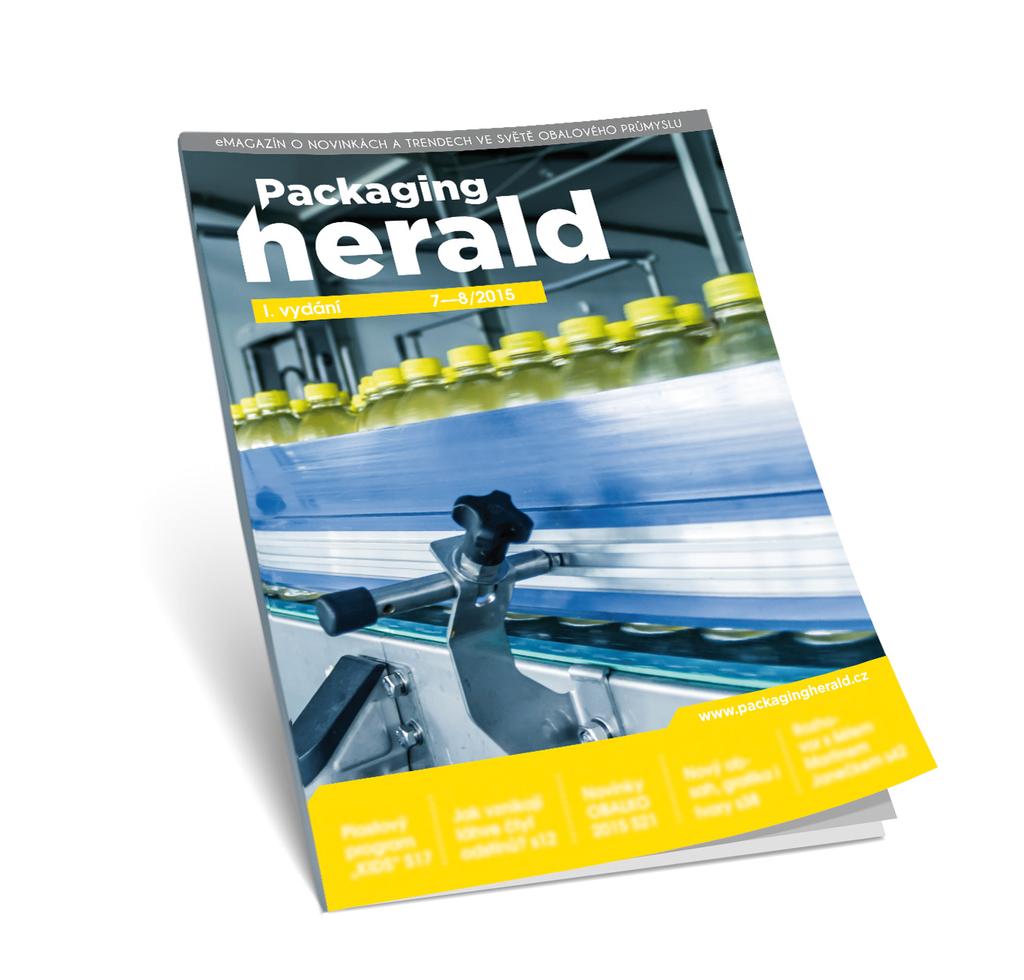 Packaging Herald je moderní B2B magazín o novinkách a trendech v obalovém průmyslu a souvisejících odvětvích.