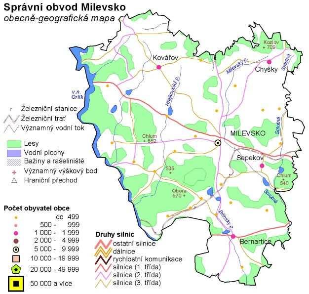 Kartogram 2 - Obecně-geografická mapa regionu Milevsko Zdroj: ČSÚ. Historie regionu Milevsko Nejstarší doklady o přítomnosti lidí pocházejí z pozdní doby kamenné (přelom 4. a 3. tisíciletí př. Kr.).