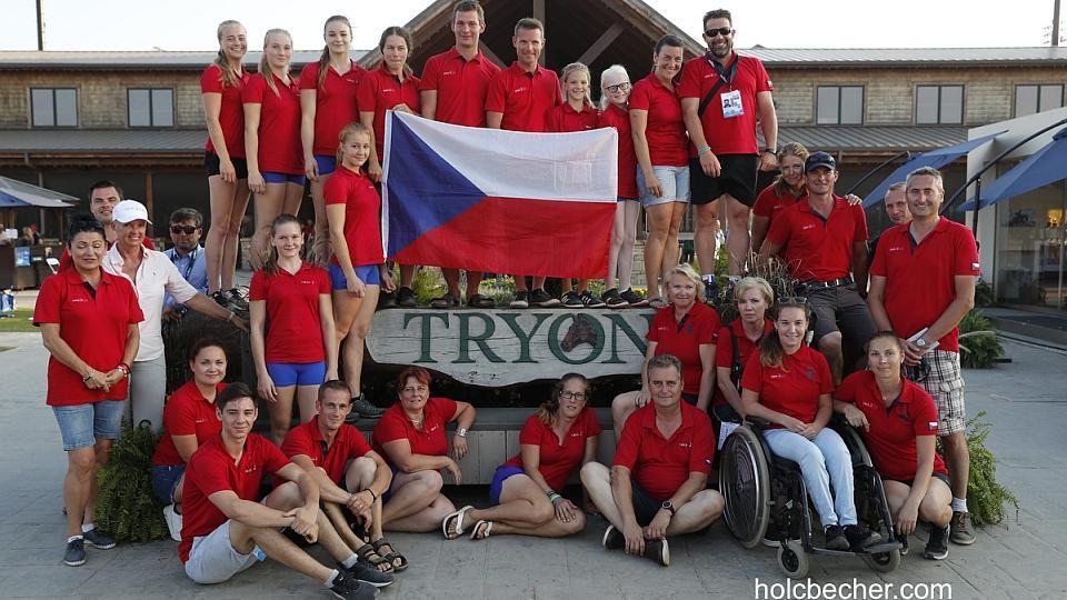 O přípravách na hry, jejich organizaci a dojmech hovořili účastníci WEG Jiří Kunát, Jiří Nesvačil junior, Andrea Videnková,