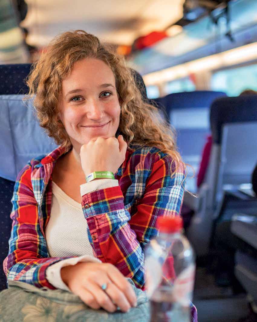 PRUVODCE Letní menu JLV Novinky z jídelního vozu Jízdenka Interrail Zažijte to nejlepší z Evropy Můžete potkat ve vlaku Lešek Wronka