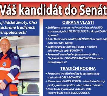 Současně byla v letech 2015 až 2017 místopředsedkyně TOP 09, nyní už z této strany vystoupila a do Senátu ČR kandiduje jako nezávislá. Co vzkazuje voličům těsně před víkendovým hlasováním?